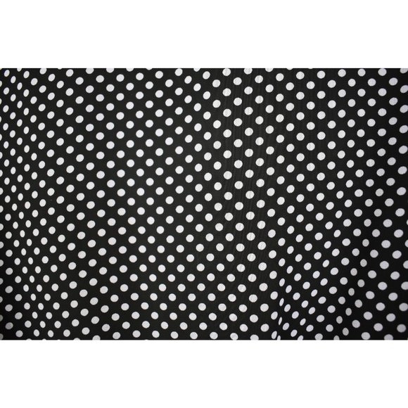 JBS Black White Polka Dot Retro Dress 14 - Picture 2 of 6